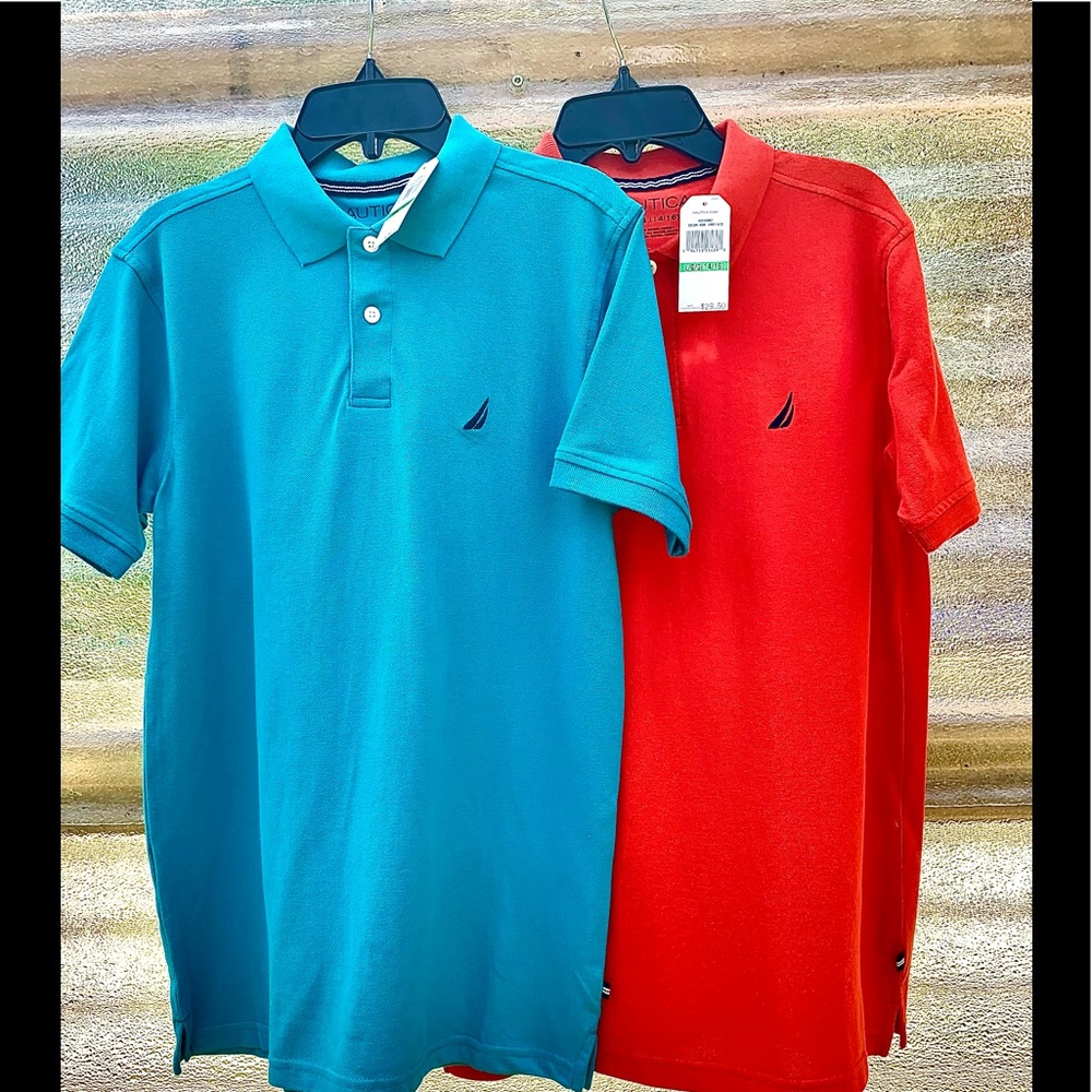 NEW / TWO-Nautica Polo Shirts